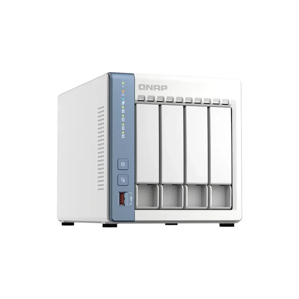 TLF QNAP TS-462C-LP4G Stazione disco NAS DualCore 4Gb a 4 alloggiamenti con archiviazione in rete da 2,5 Gigana 2xUsb