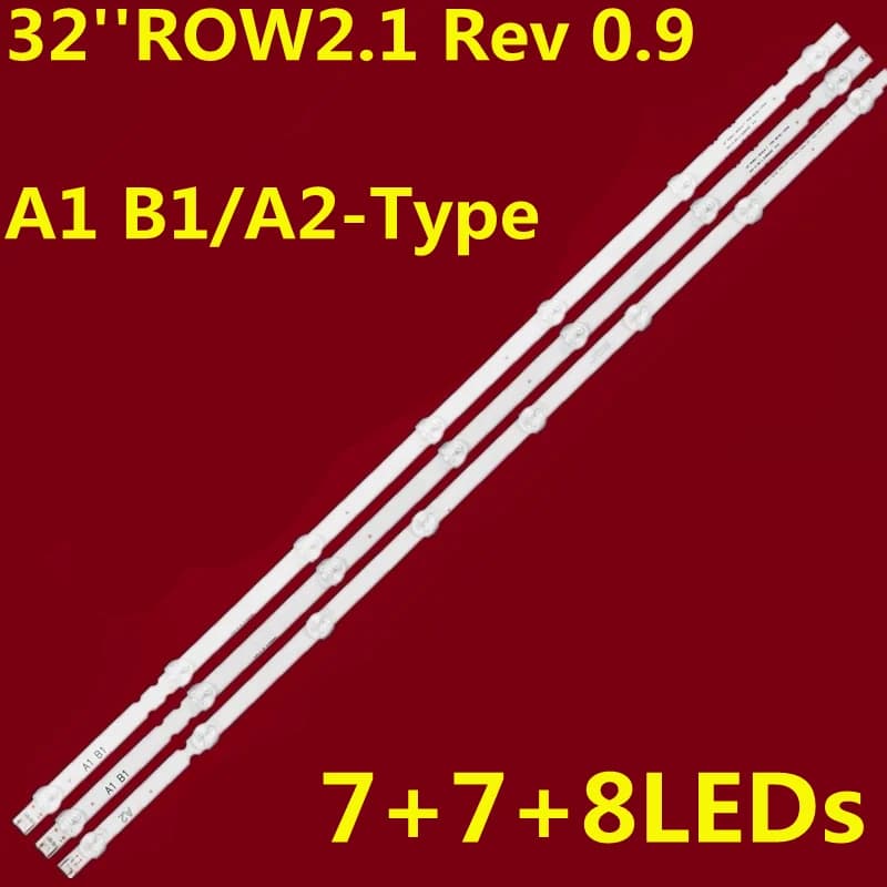 LED Backlight Strip For 32LN5100 32LN5180 32LN5300 32LN5310 32LN5400 32''ROW2.1 Rev 0.9 6916L-1204A 1205A 6916L-1106A 1105A
