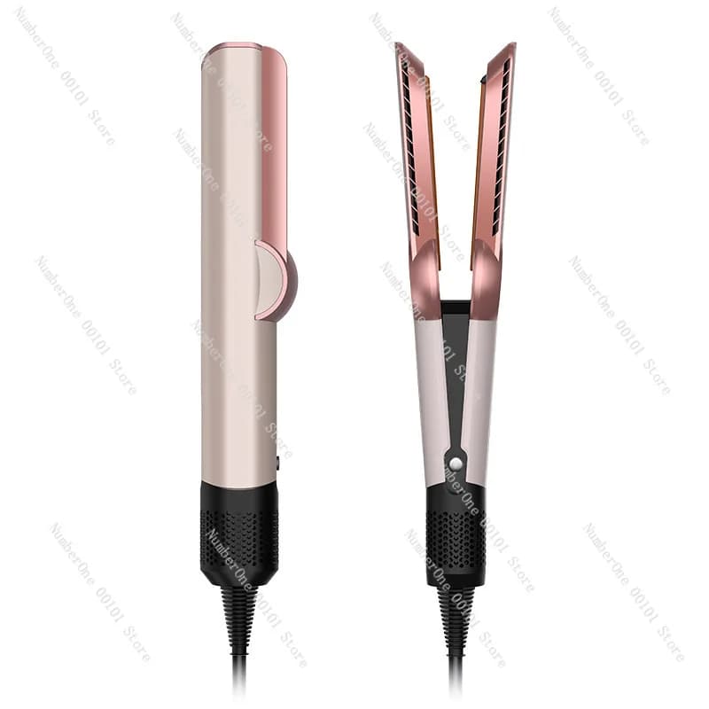 HT01 roller hair plate - Multifunctional electric hair dryer 2 in 1 to negative ions for salon, quick styling
