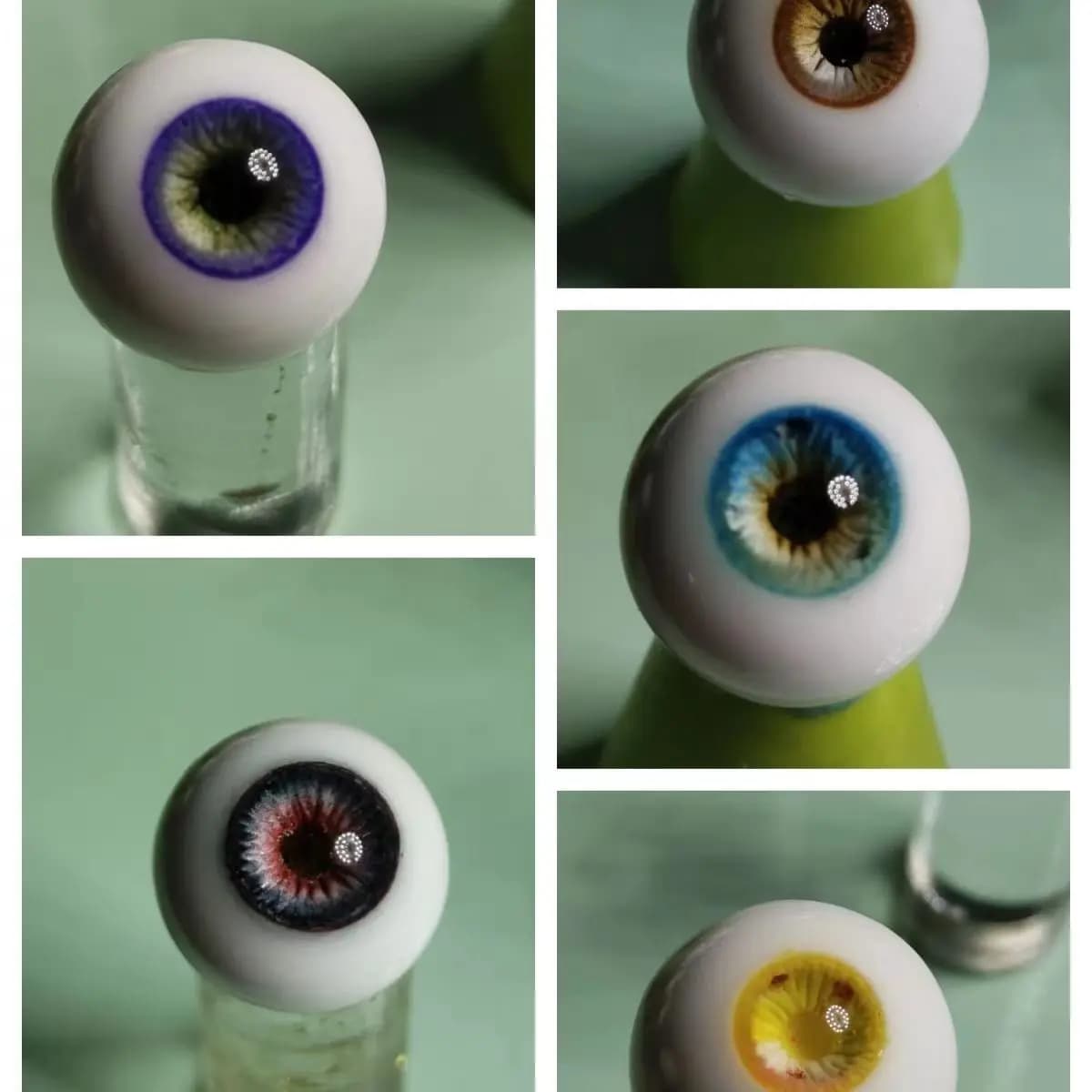 Occhi per bambole in resina da 12/14/16 mm per accessori Bjd 1/3 Giocattoli per case da gioco per ragazze