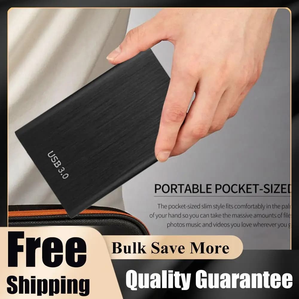 Case per HDD da 2,5 Pollici USB 3.0, Box Esterno Portatile per Disco Rigido, Compatibile con Hard Disk Mobile da 1TB