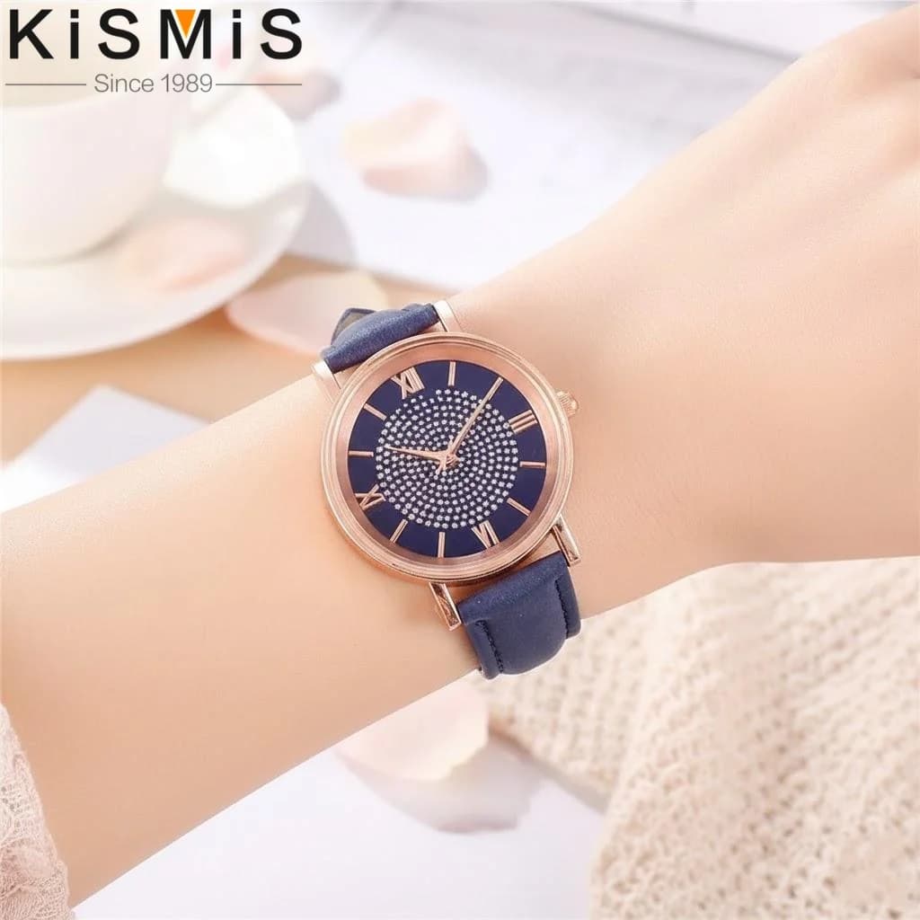 Orologio da Polso da Donna con Strass e Design Cielo Stellato, Elegante Gioiello da Polso, Regalo per Signore