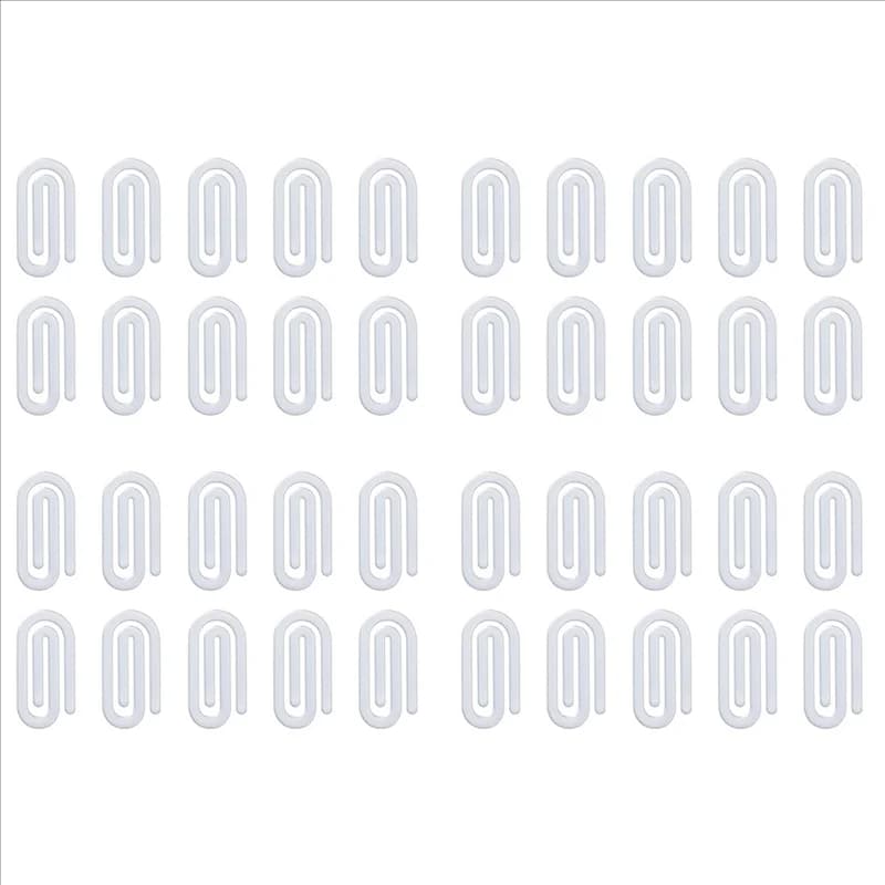 AS94-40 Pack Sublimation Blanks Acrylic Paper Clips,4Inch X 2Inch Jumbo Sublimation Paper Clips For Office Home School DIY