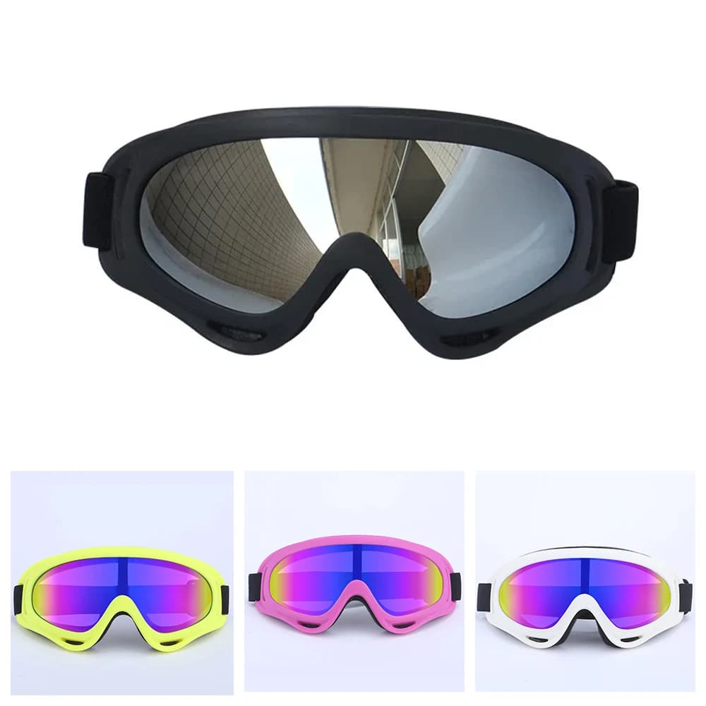 Estate Ciclismo Moto MTB ATV Occhiali da sole da equitazione Occhiali da corsa da ciclismo Attrezzatura da sci all'aperto Occhiali antiriflesso per sport da montagna