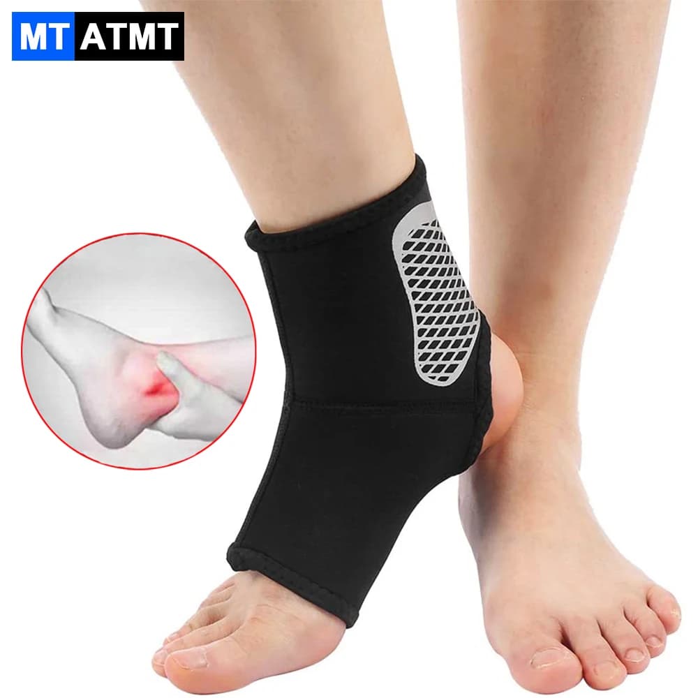 Supporto per Caviglia Anti-Disarticolazione, Fascia di Protezione per Tallone e Piede, Cuscinetti di Recupero per Supportare Muscoli e Articolazioni Rigidi