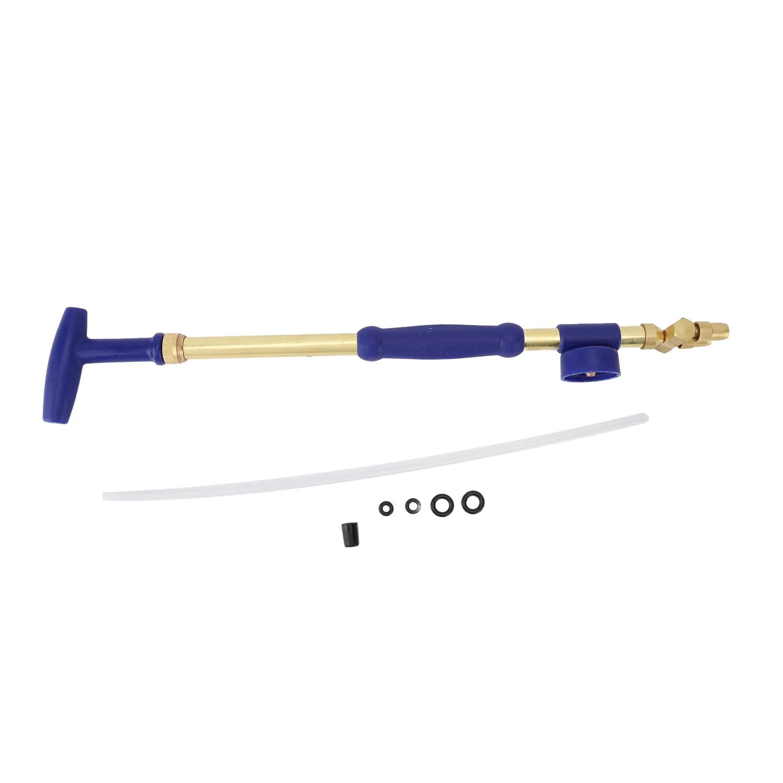 Stainless Steel Copper Plant Irrigation Box Manual Pressure Sprayer Pulling Spray Rod With Flexible Pipe For Garden Bottle