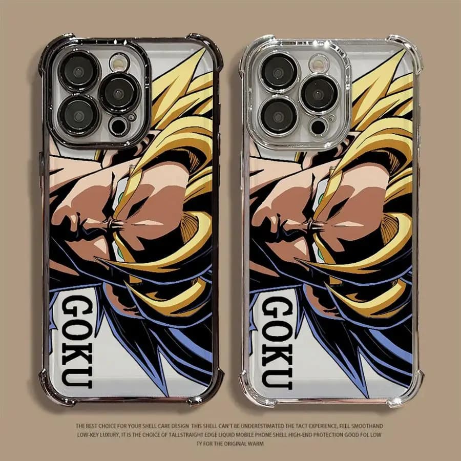 Custodia per telefono per iPhone 16 16Plus 13 15 14 Pro 11Pro 12 15Pro Max 11 Cover morbida DragonS BallS Cool