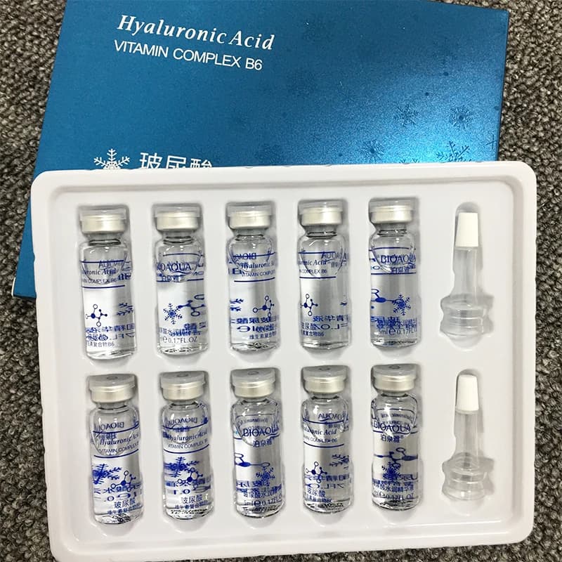 BIOAQUA 5ml Hyaluronic Acid Face Vitamin C Hydrating Essence Hydrating Skin Rejuvenation Spa Skin Care Beauty