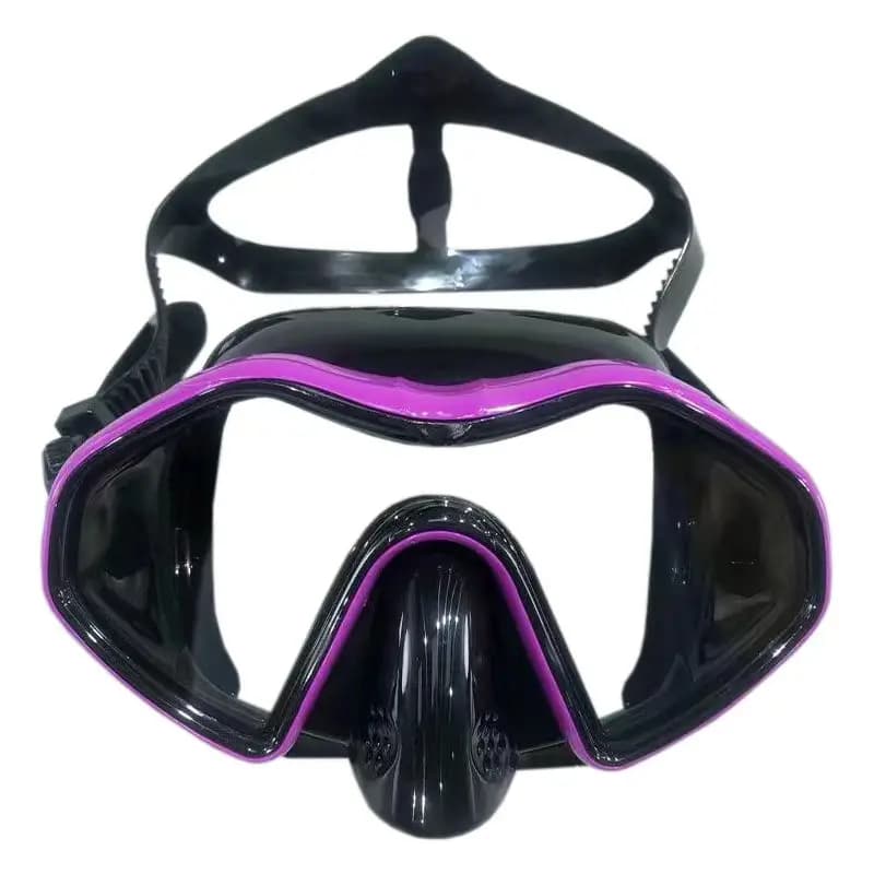 QYQ Snorkeling Professional Scuba Diving Mask Underwater Goggles Panoramic Underwater Mask in Silicone for Adult Swimming Goggles Snorkeling