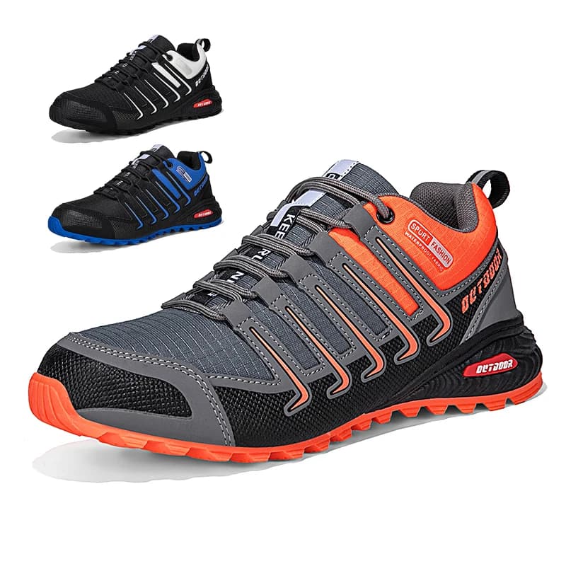 Scarpe da trekking impermeabili da uomo Sneakers da trekking traspiranti Scarpe da ginnastica da alpinismo Stivali tattici da caccia Scarpa da trampolino da esterno
