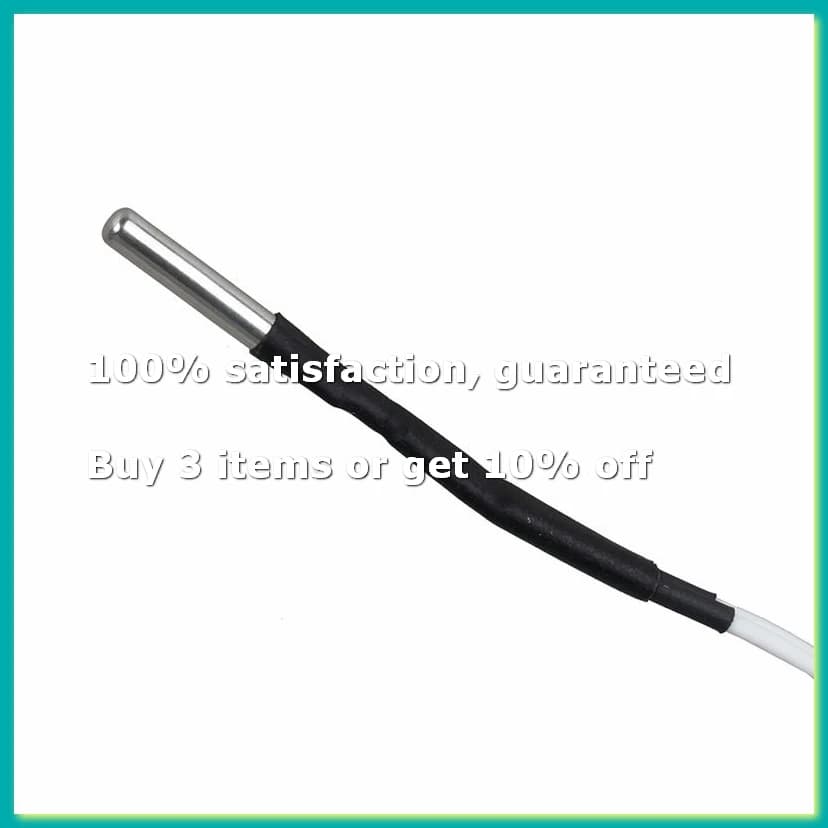 3D Printer Parts HT-NTC100K Thermistor Temperature Sensor for High Temperature Filament 350 Degrees B3950 For 1M-DTD2