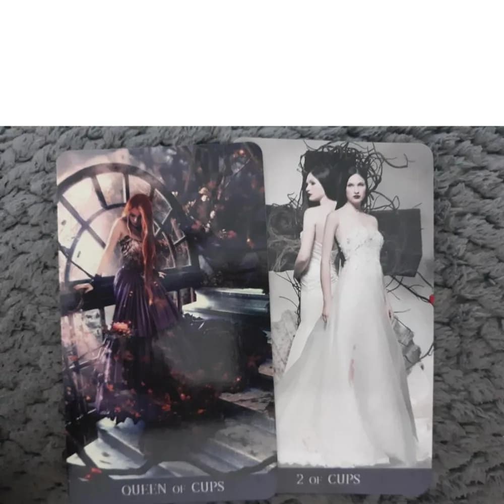 10.3*6cm 78 carte mazzo tarocchi De La Nuit Full English Family Party gioco da tavolo Oracle Cards
