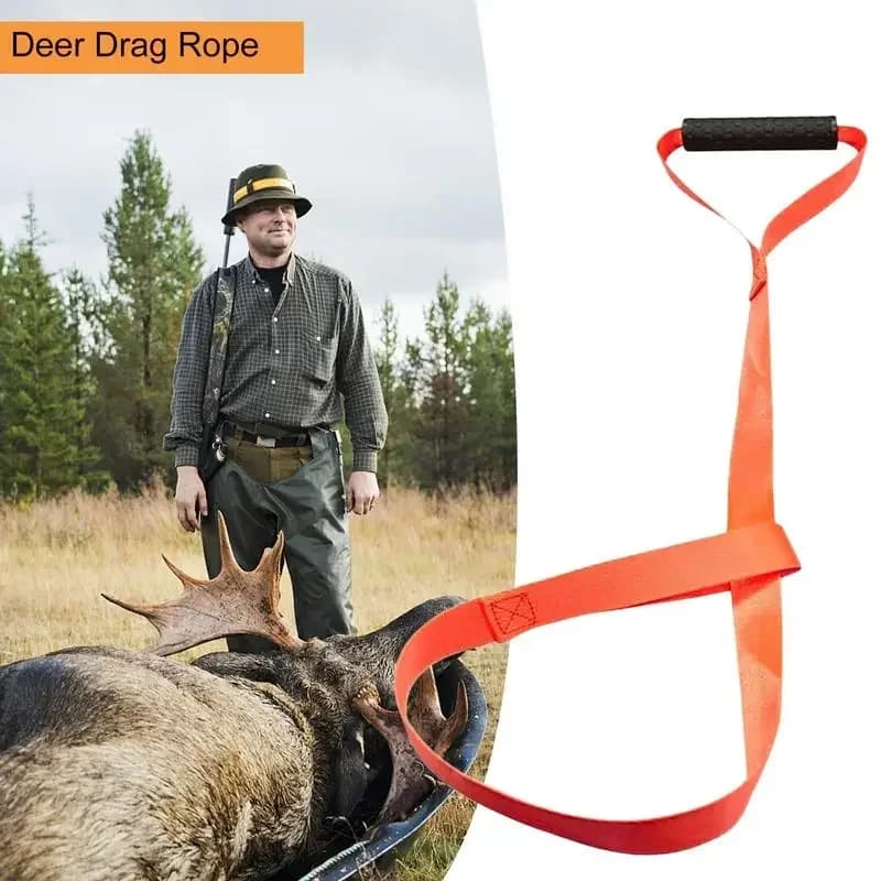 Harvest Belt Durable Hunting Belt With Handle Portable Extractor Pulling String Multipurpose Charm For Outdoor Farm