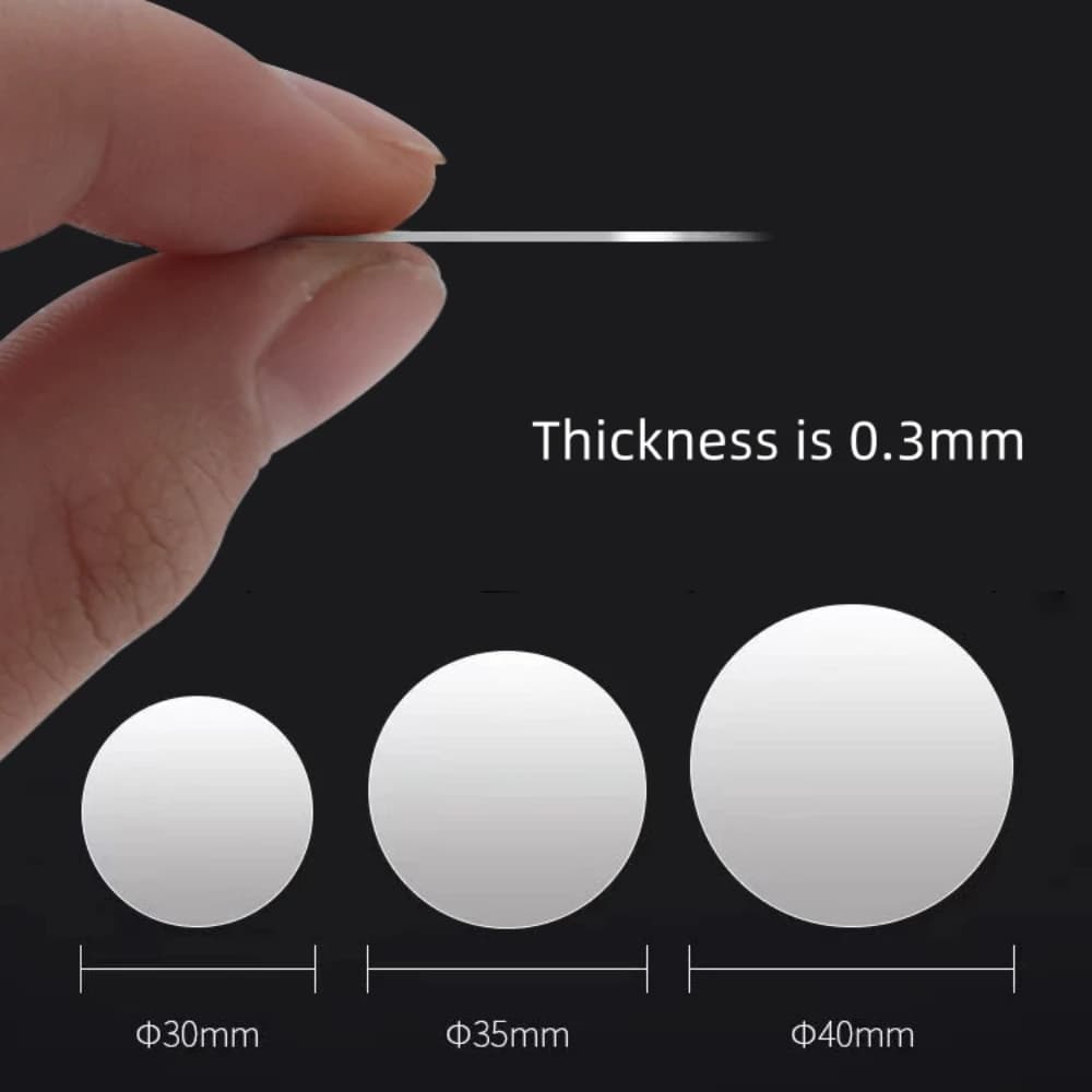 10 pcs sticker plate metal block iron disc sheet for magnetic support for mobile phone for magnetic carriers for car phone NOT magnets