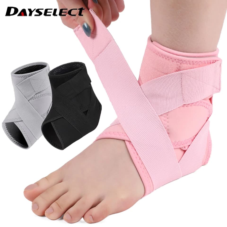 1 pezzo di supporto per caviglia, confortevole, traspirante, compressione sportiva, protezione avvolgente per la caviglia, in silicone, antiscivolo, calcio, basket
