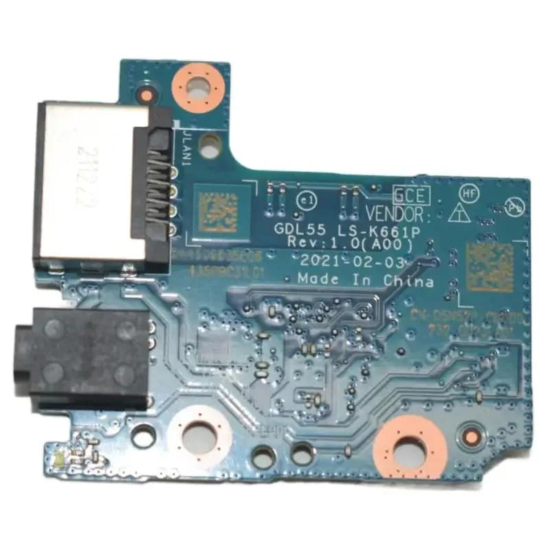Nuova scheda Lan audio RJ45 GDL55 LS-K661P per Dell G15 5510 5511 5N52P 05N52P TT
