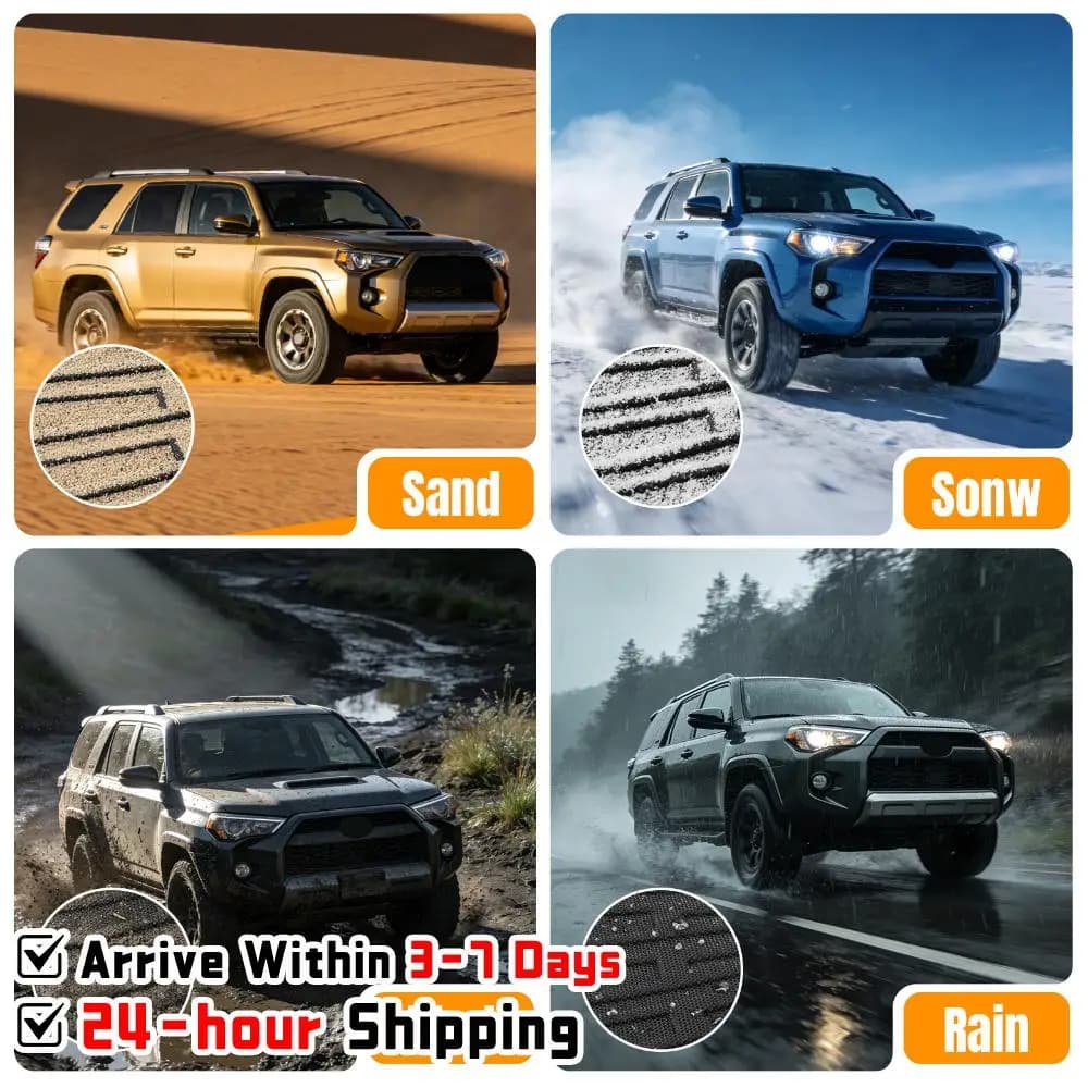 Car Floor Mats for for Toyota 4Runner 2025-2026 Fuel 7 Seats Automotive Floor Mats for for Toyota 4Runner Accessories