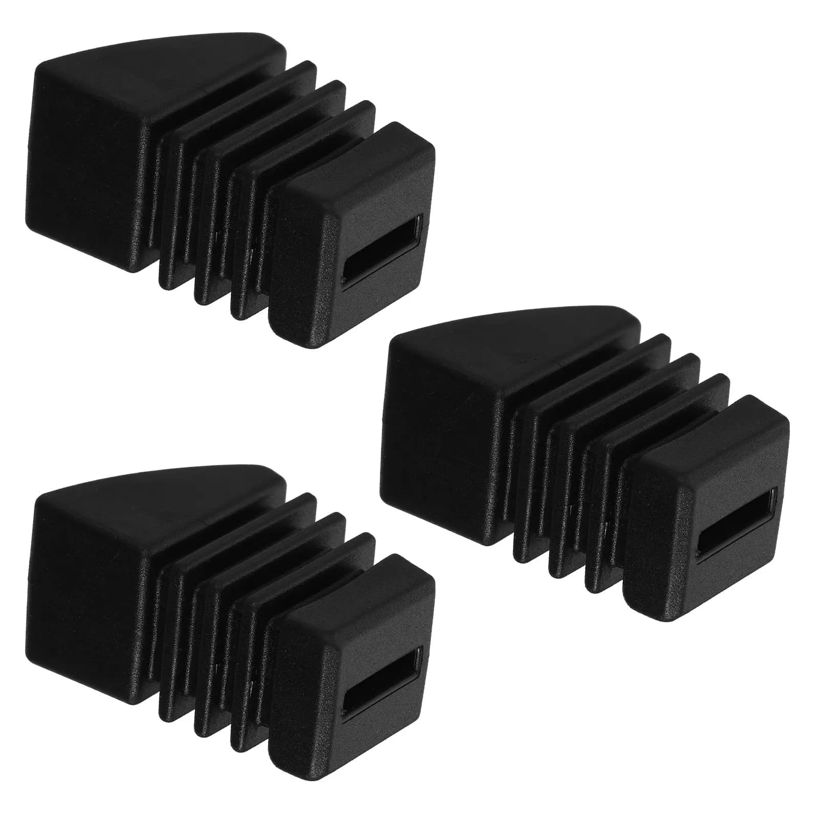 Kit di 3 Pezzi di Protezioni Antiscivolo per Piedi di Supporto per Batteria, Accessori in Gomma Antiscivolo