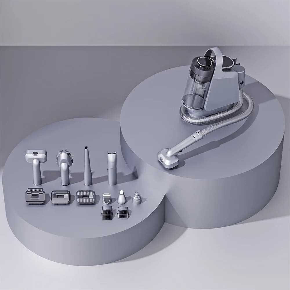 z Design All'ingrosso 10 in 1 Kit Accessori Spazzole Kit per toelettatura animali Aspirapolvere per animali Aspirazione peli di cani