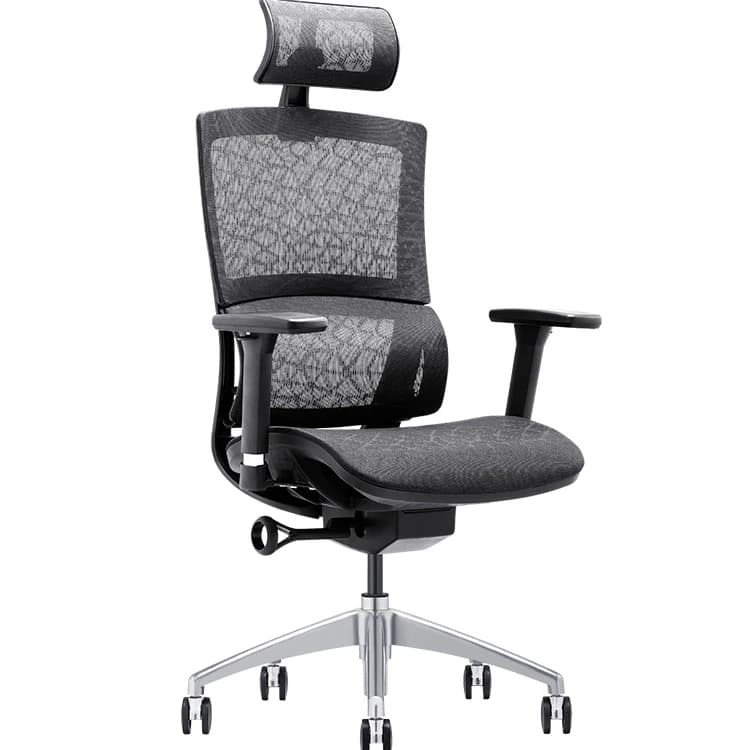 Vendita calda A810 Sedia da gioco da corsa in rete nera Sedia girevole direzionale dal design moderno per materiale in tessuto per ufficio domestico all'ingrosso