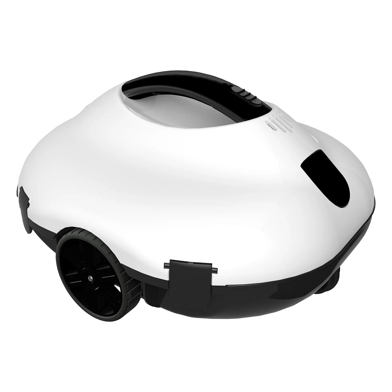Pulitore robotico per piscine completamente automatico 80 ㎡ Area di lavoro Aspirapolvere per piscina con parcheggio automatico Robot Pulitore per piscina portatile senza fili