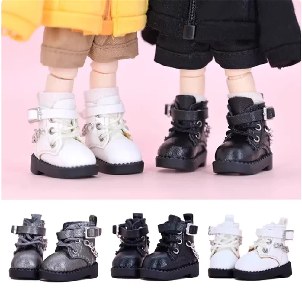 Scarpe Snail 1/12 12 Punti OB11 Stivali Eleganti e Cool Modello P9 YMY UFDOLL Disponibili