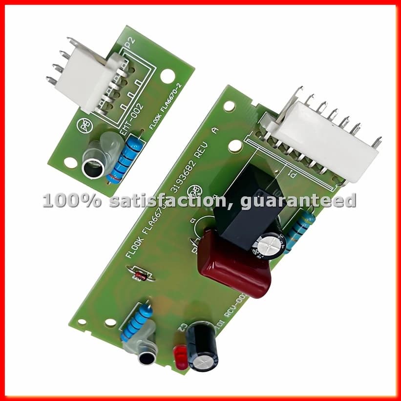 W10757851 4389102 AP5956767 W10193666 Scheda di Controllo Sensore Fabbricatore di Ghiaccio per Frigorifero, Compatibile con -A63M