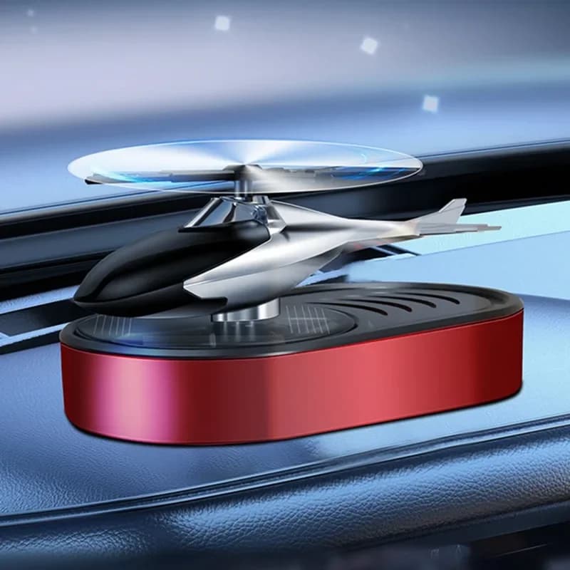 Aromatherapy diffuser for Deodorant Auto for solar rotating helicopter environments ornament for dashboard Auto interior decoration for Auto