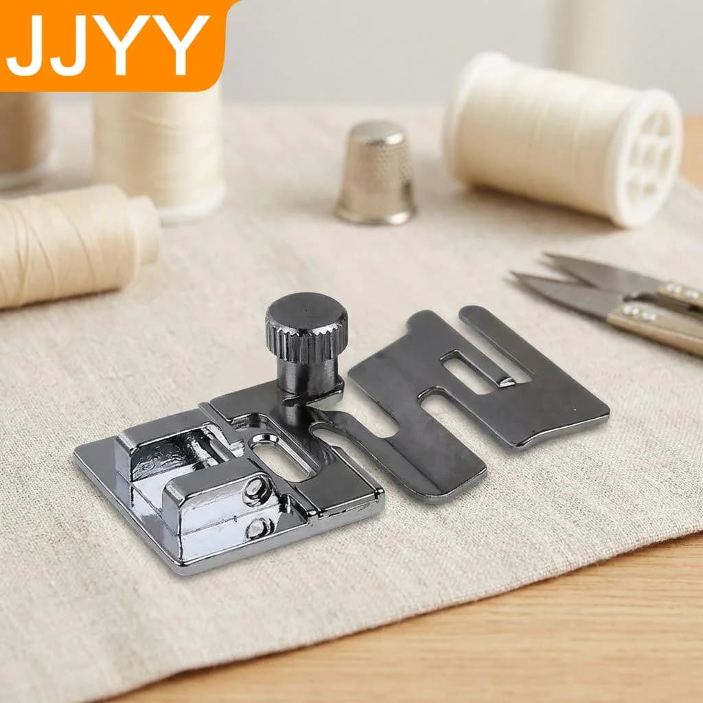 Kit Accessori Multifunzione per Macchina da Cucire Elettrica: Piedino per Cerniere, Piedino per Strisce, Strumenti per Cucito Fai-da-Te