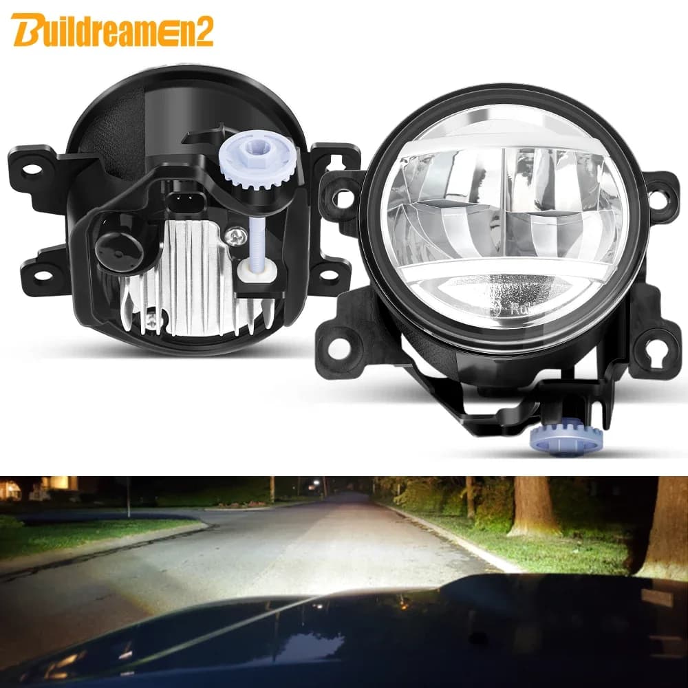 Aggiorna il gruppo fendinebbia per Nissan Pathfinder Frontier Note Serena Elgrand Urvan Xterra Navara H11 LED fendinebbia anteriore per auto