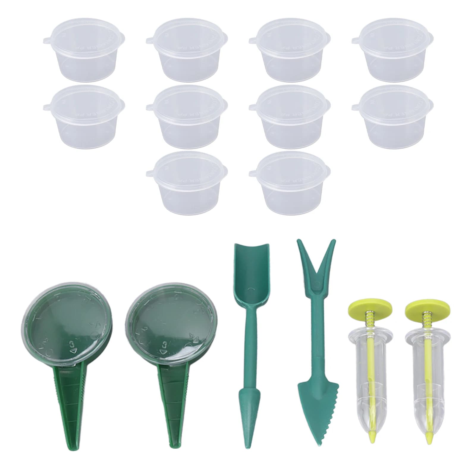 Small Garden Seed Sprinkler, Hand Made Semi Dispenser, Reusable, Lightweight, Intuitive Design for Semina di Fiori