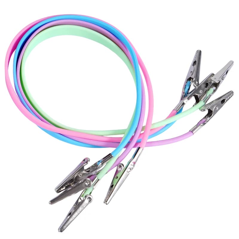 Clip per Bavaglino in Silicone Dentale, Porta-Tovaglioli Flessibile per Pazienti, Clip per Asciugamani e Sciarpe, Strumenti per Dentisti