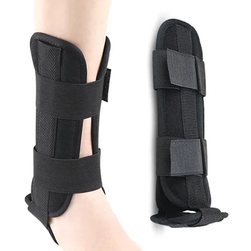 Supporto per tutore per caviglia Sport Cinghie per caviglia regolabili Supporto sportivo Stabilizzatore per ortesi per piede regolabile Supporto per protezione per caviglia