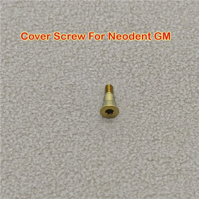 10Pcs Cover Screw For Neodent GM Grade 5 Medical Titanium Dental Implant Restoration Accessories