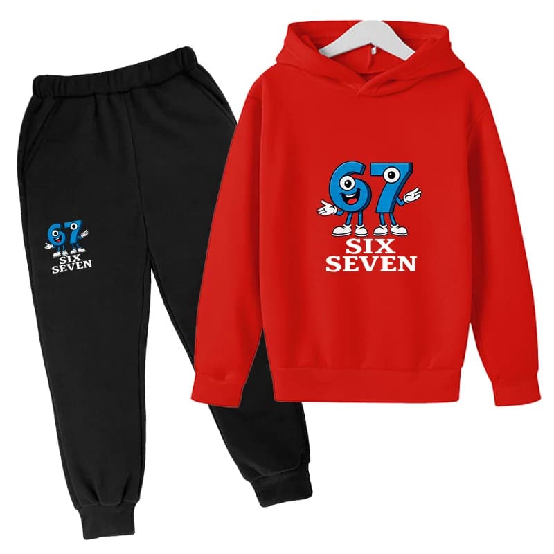 Primavera Autunno Abiti Per Bambini Per Il Tempo Libero Lettera Stampa 2 pezzi Felpa Con Cappuccio + Pantaloni Tute 3-13 Anni Ragazzi Ragazze Streetwear Abbigliamento Per Bambini