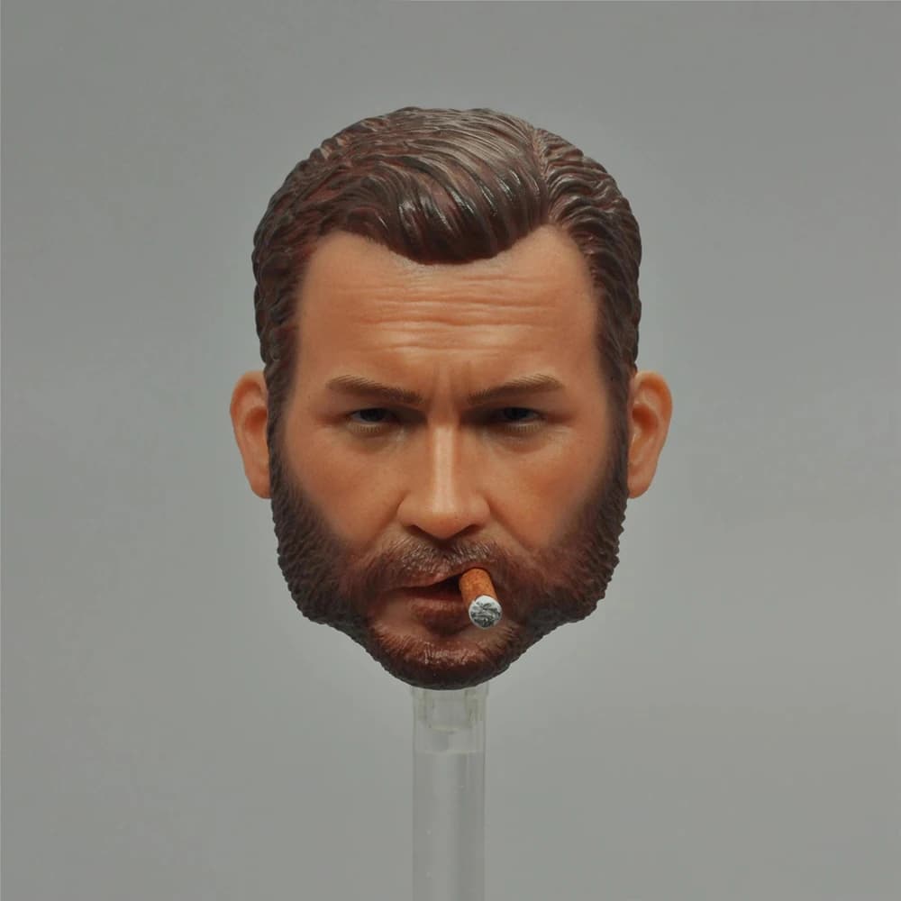 1/6 EASY & SIMPLE ES GA1008 Man Call Guy Soldato britannico Duty Sniper Testa maschile Sculpt Modello di intaglio per 12 "Action Figure Collezionare