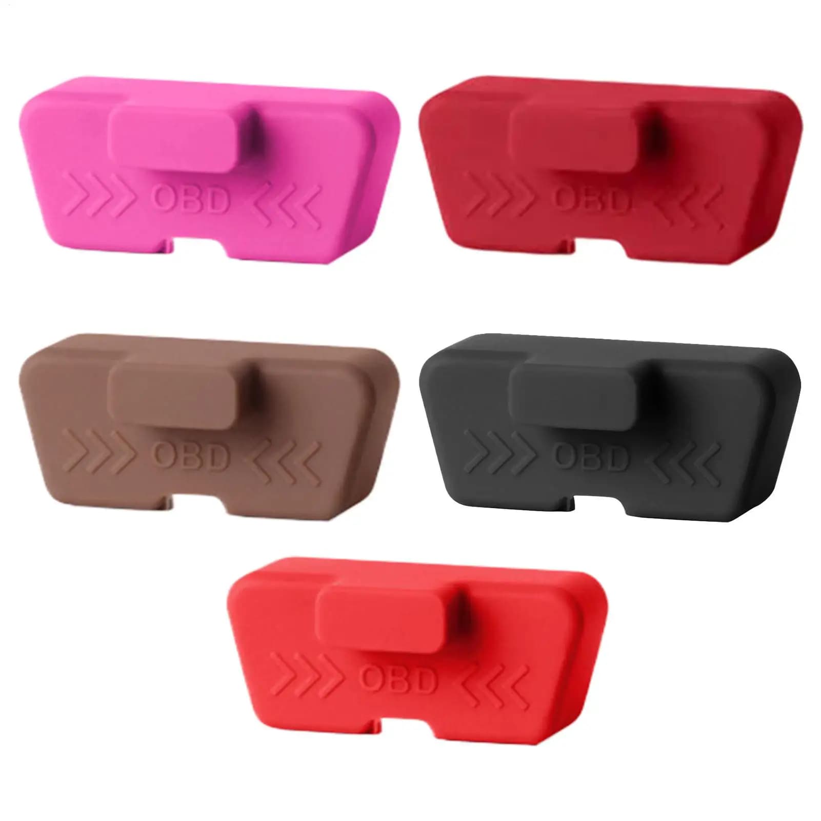 Silicone Cover for OBD Car Door, Waterproof, Anti-rust, OBD Door Protective Cap, Dust Caps for Car Accessories