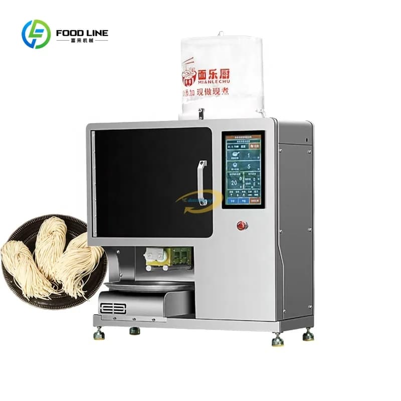 Il nuovo ristorante di design utilizza la macchina per la produzione di pasta elettrica intelligente portatile per la produzione di pasta fresca