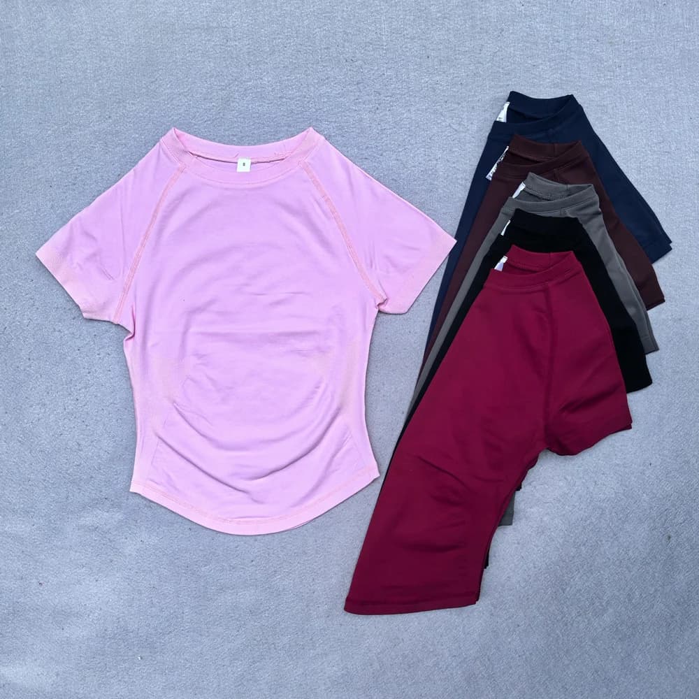 Top Sleeves Court Df Impact for Women, Top Training, Crop Top from Gym, Lightweight T-Shirt from Yoga, Long Sports T-Shirt, Fitness Clothing