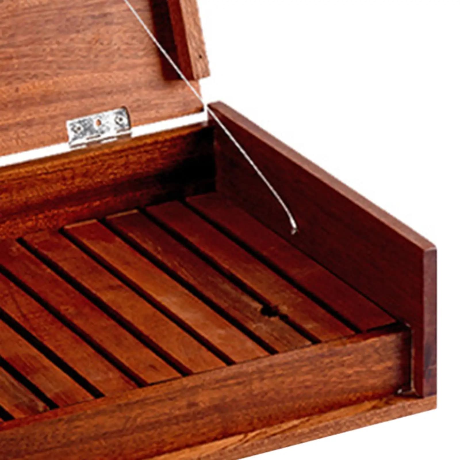 Contenitore Bento in Legno con Scomparto per Ghiaccio Secco, Vassoio Leggero per Servire, Scatola per Cibo Giapponese per Feste, Viaggi, Picnic, Campeggio