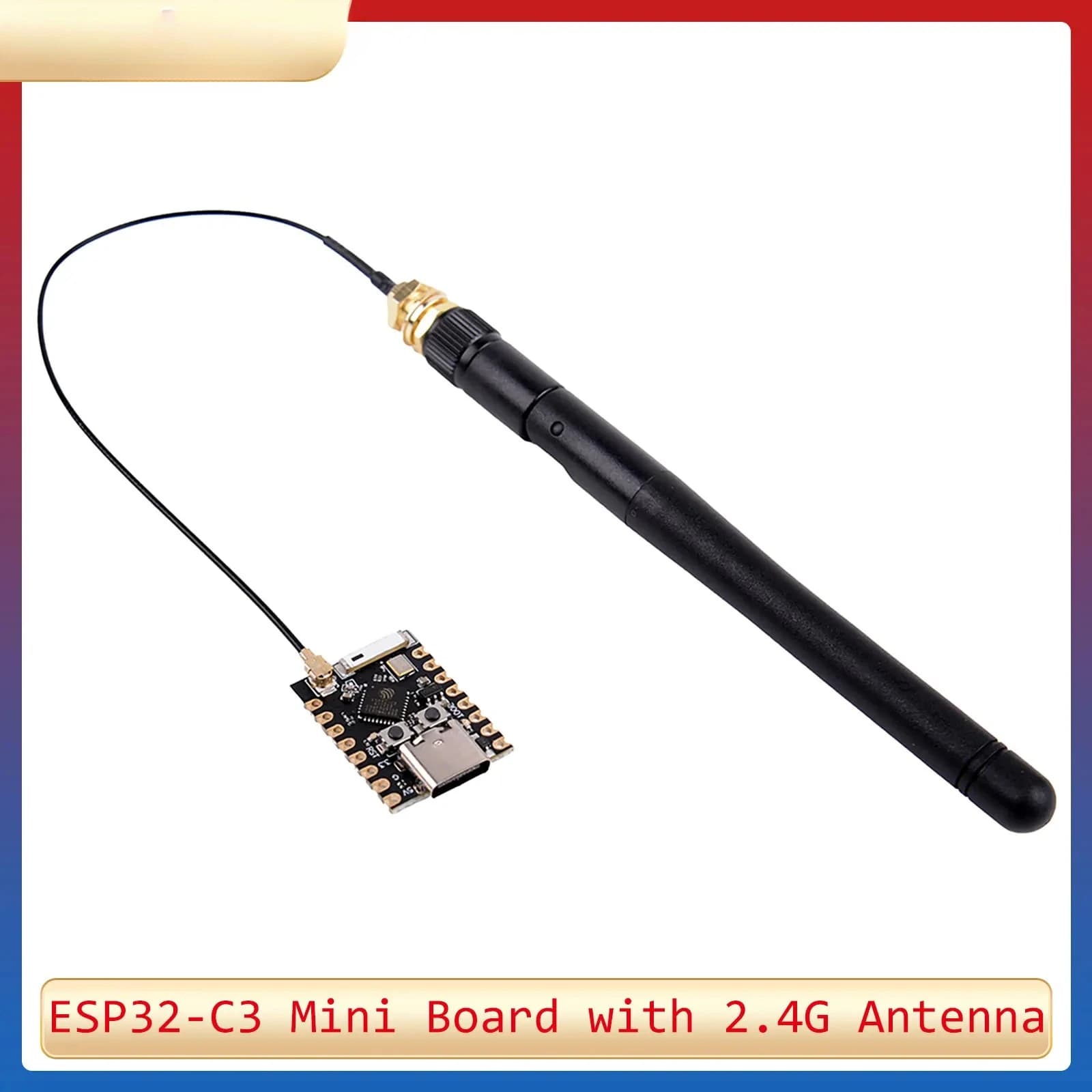 ESP32 Super Mini Development Board ESP32-C3 with 2.4G WiFi Antenna ESP32C3 Wi-Fi BT Module for Arduino IoT ESP-IDE