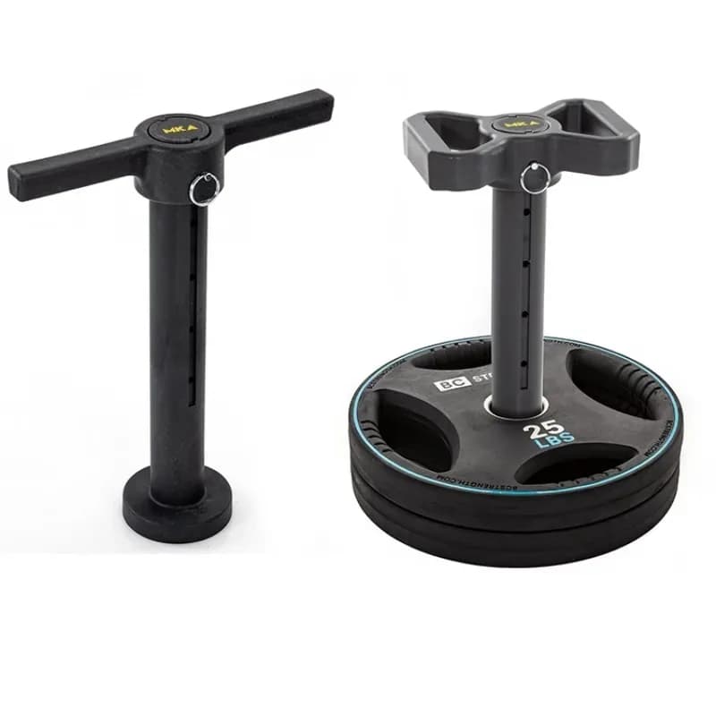 Double Handle T-Handle Kettlebell Fitness Bar Sumo Squat Deadlift Bar Adjustable hip boost balancer for exercise of buttocks