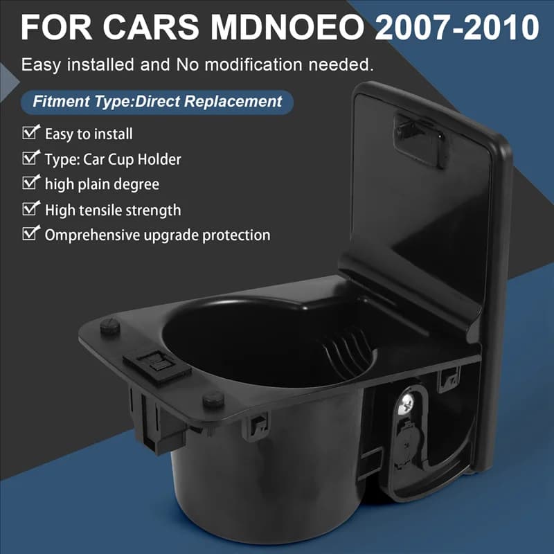Bene Auto Console Centrale Portabicchieri Acqua AS79-A04819-AA Per Ford Mondeo 2007-2010 Scatola di Immagazzinaggio Portabevande AS79A048197AA36AE