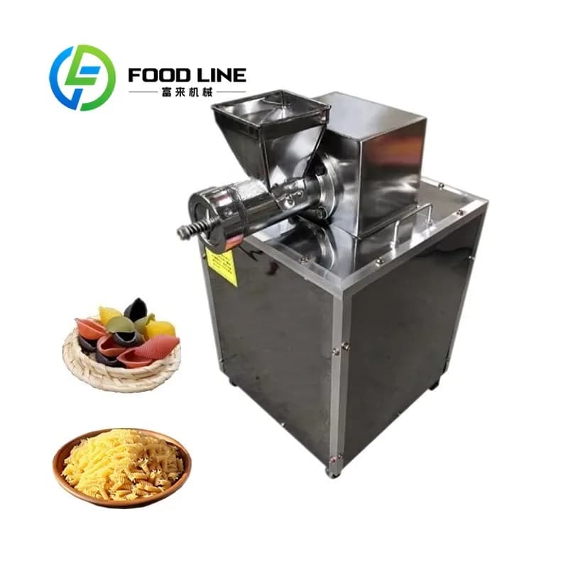 Macchina per pasta elettrica, macchina automatica multifunzionale per estrusione di pasta in acciaio inox, dotata di vari stampi