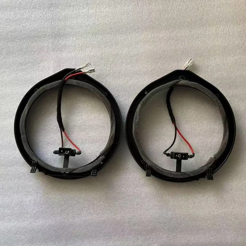 Car Front Back Door Bass Speaker Mat Horn Adapter Wire Cable Ring 6.5" Inch for Honda Cr-v Crv Civic Accord Inspire Vezel