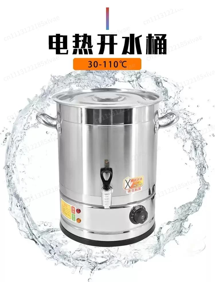 For Stainless Steel Electric Kettle, All-Steel Electric Hot Water Urn for Tea & Hot Water