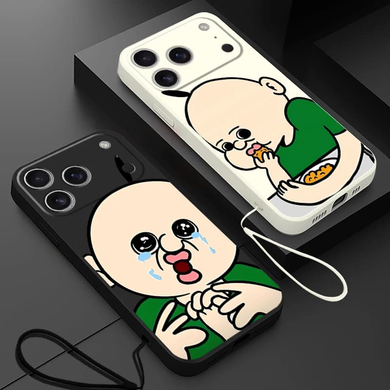 Custodia morbida per telefono per Apple iPhone XS XR 11 12 13 Pro Max 17 Air 16e 7 8 16 14 15 Plus Cute Bangbang Yuzhi