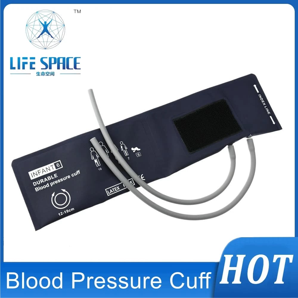 Bracelet for blood pressure for newborns 12-19 cm for blood pressure gauge by GE arm, tonometer, skewer gauge, disinfectant HTHP belt
