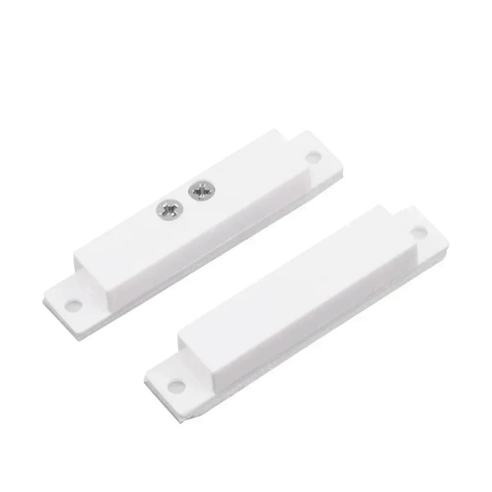 Sensore di Allarme per Porte e Finestre, Sensore di Contatto per Protezione Commerciale, Facile Installazione, Design Normalmente Chiuso per Porte in Legno