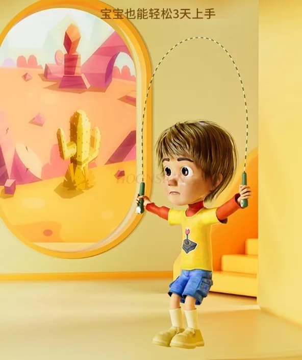 Children's Jumping Board, Fitness Rope